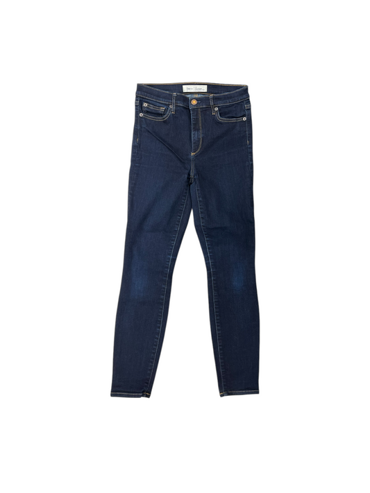 Jeans Skinny By Gap In Blue Denim, Size: 4