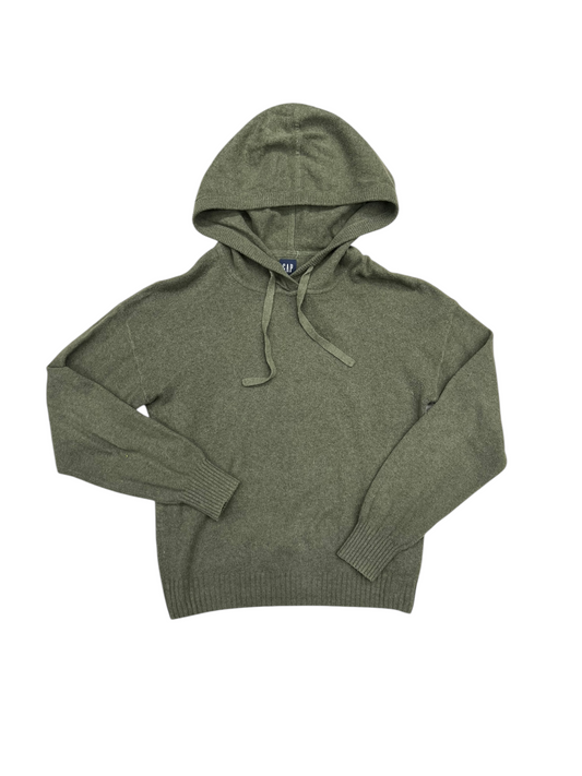 Sweatshirt Hoodie By Gap In Green, Size: S
