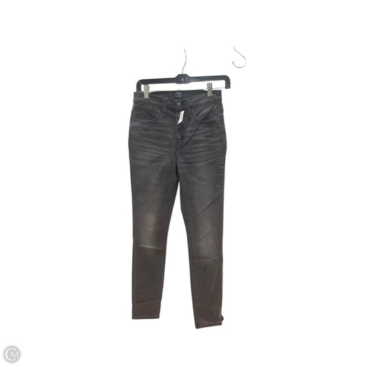 Jeans Skinny By J. Crew In Black Denim, Size: 2