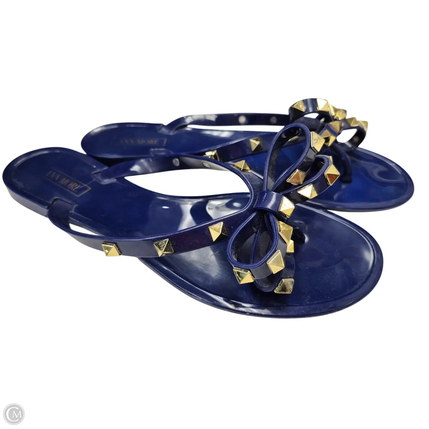 Sandals Flip Flops By Clothes Mentor In Blue, Size: 9