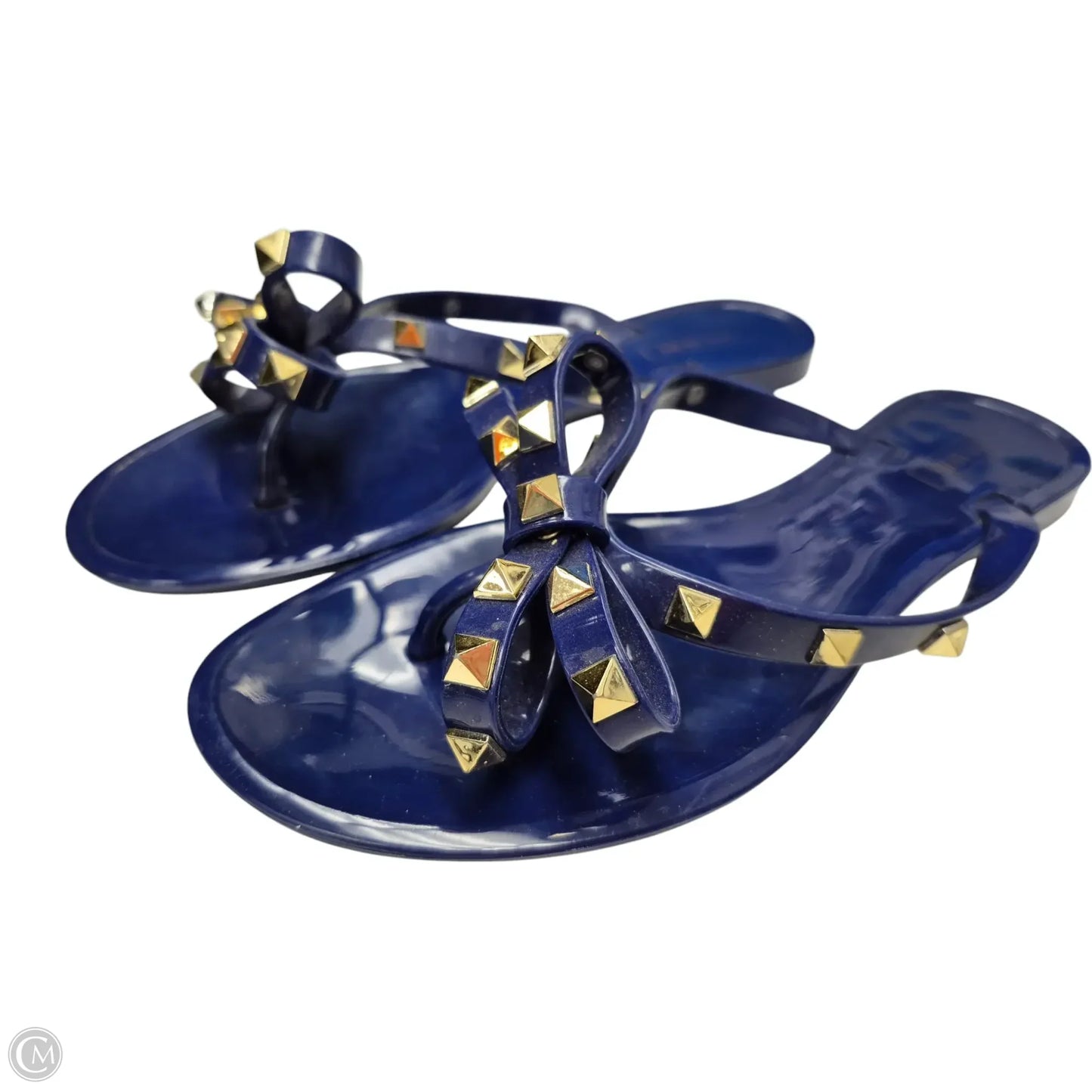Sandals Flip Flops By Clothes Mentor In Blue, Size: 9