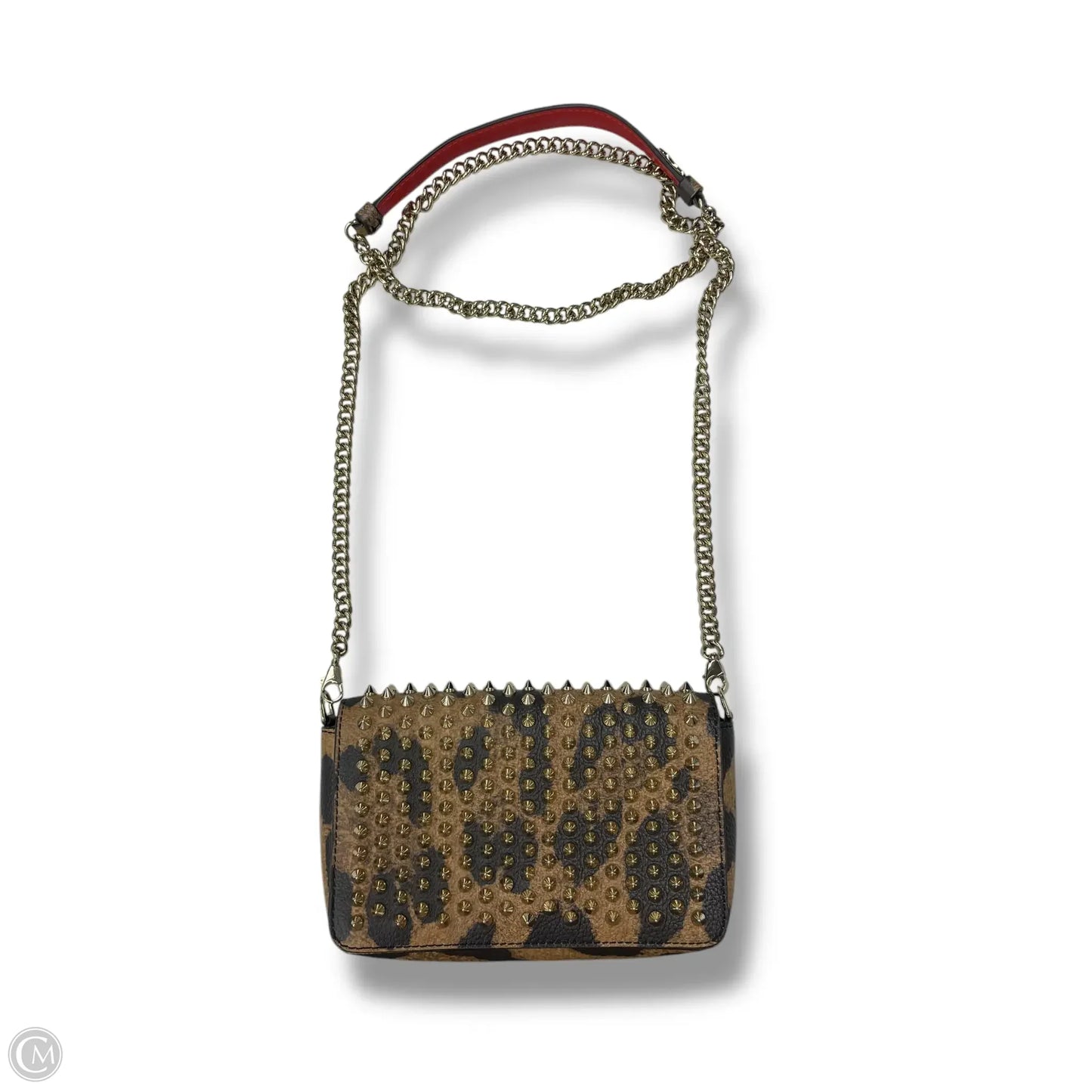 Crossbody Luxury Designer By Christian Louboutin, Size: Medium