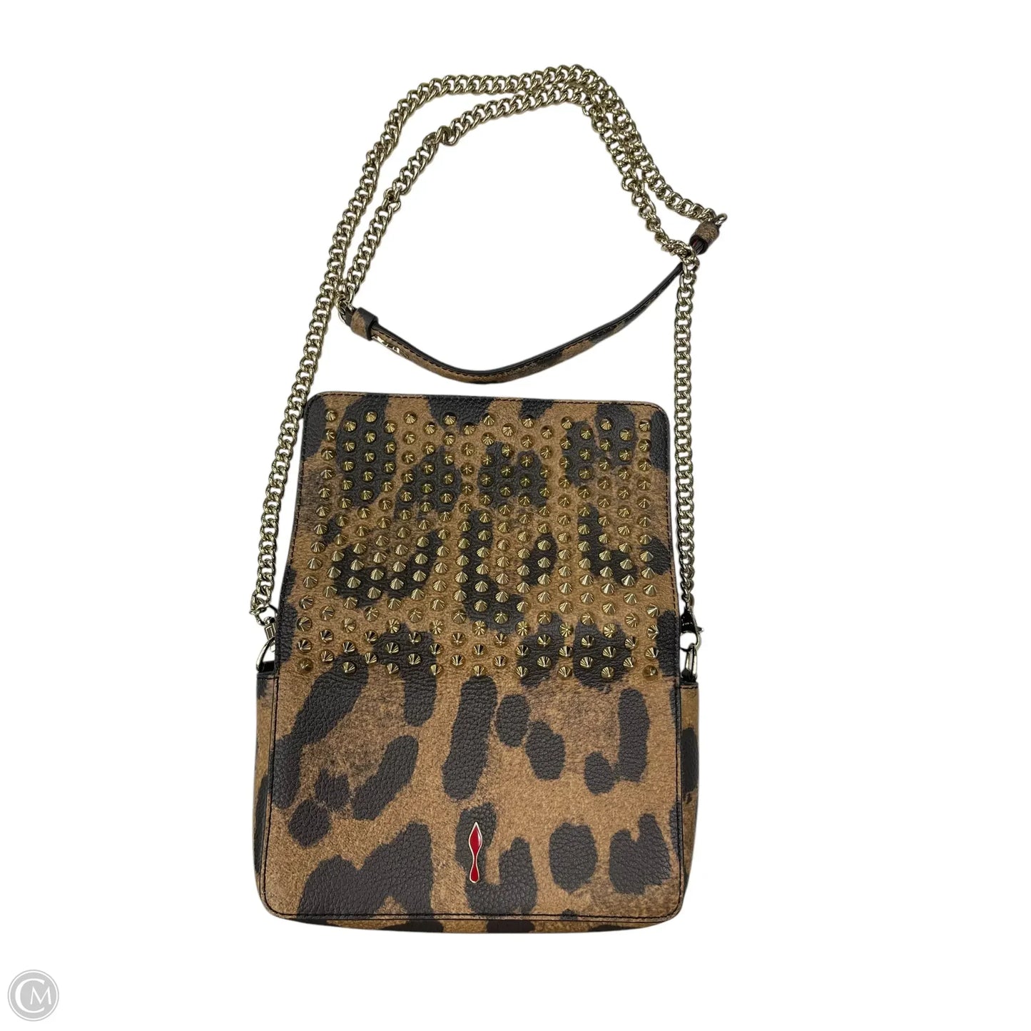 Crossbody Luxury Designer By Christian Louboutin, Size: Medium