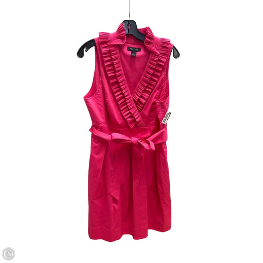 Dress Casual Midi By White House Black Market In Pink, Size: 14