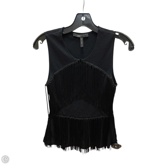 Top Sleeveless By Bcbgmaxazria In Black, Size: Xxs