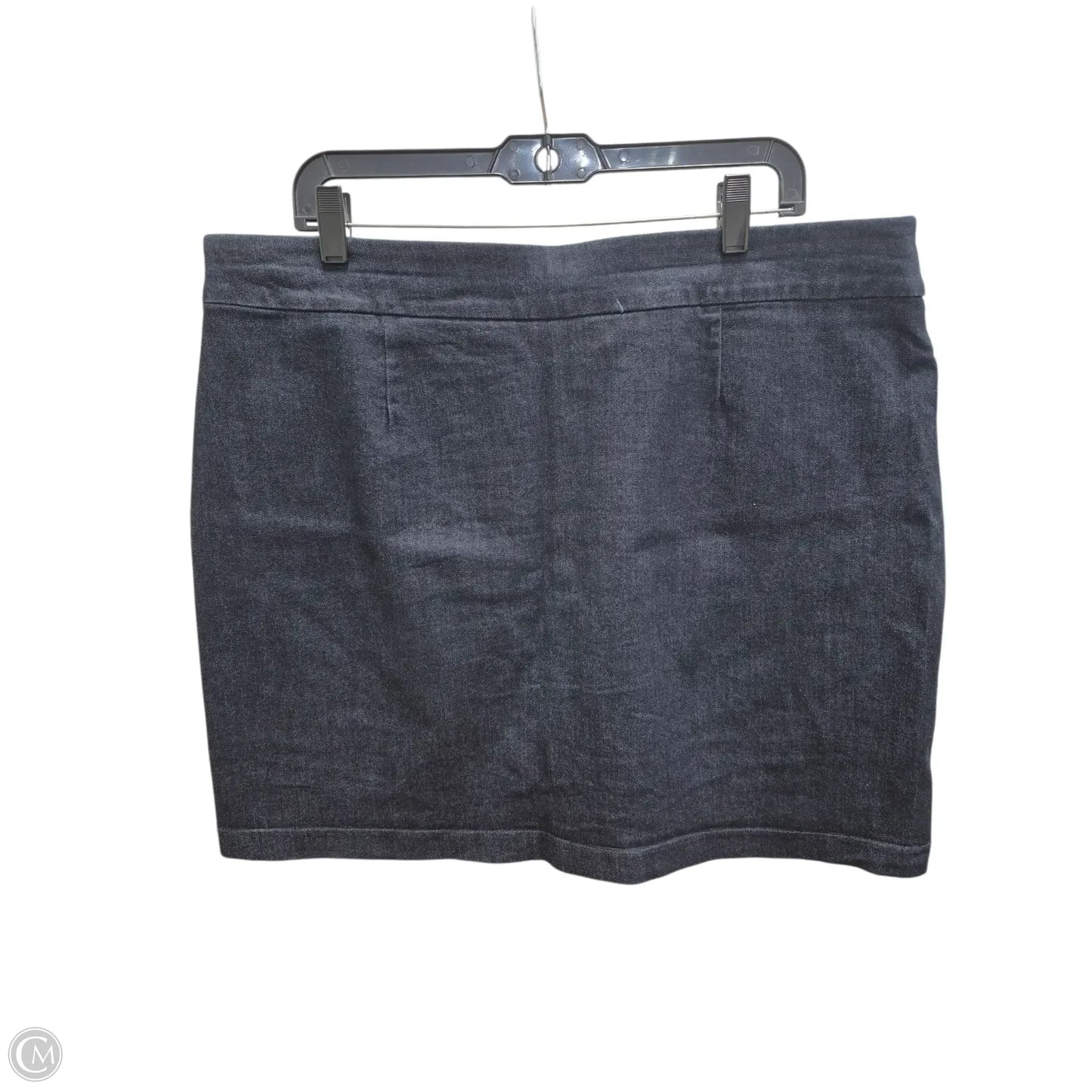 Skort By Croft And Barrow In Blue Denim, Size: 2x