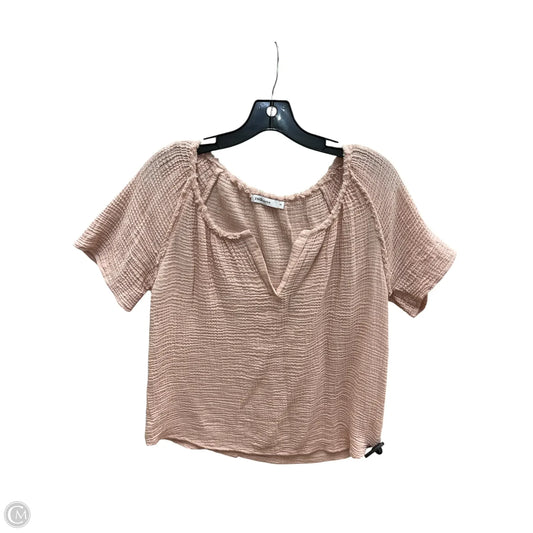 Top Short Sleeve By Red Haute In Pink, Size: M
