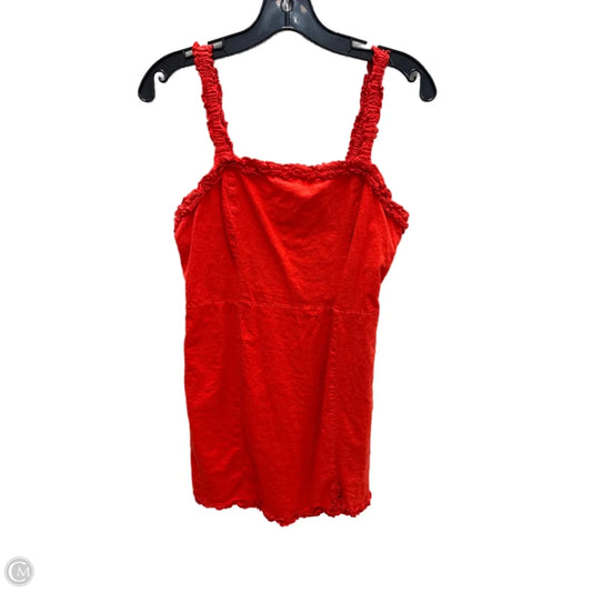 Dress Casual Short By Urban Outfitters In Orange, Size: L