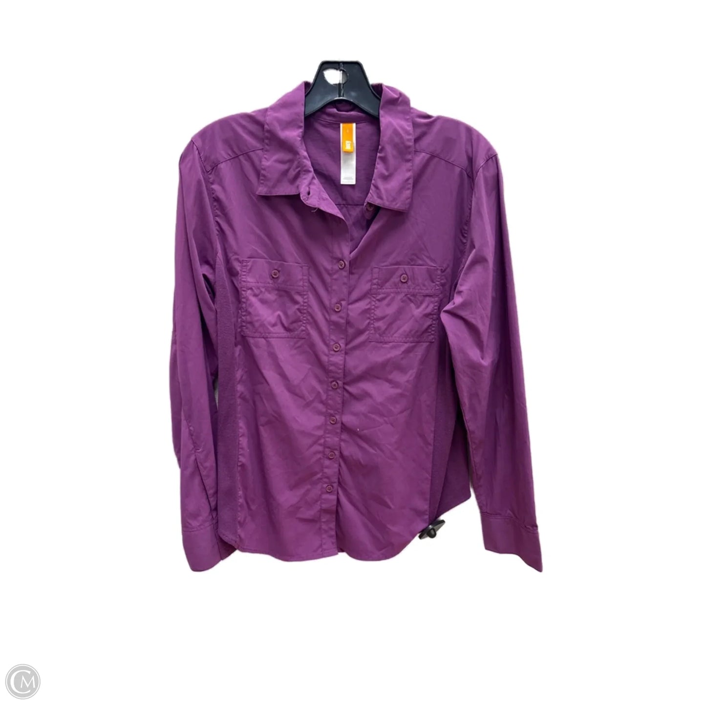 Top Long Sleeve By Lucy In Purple, Size: L