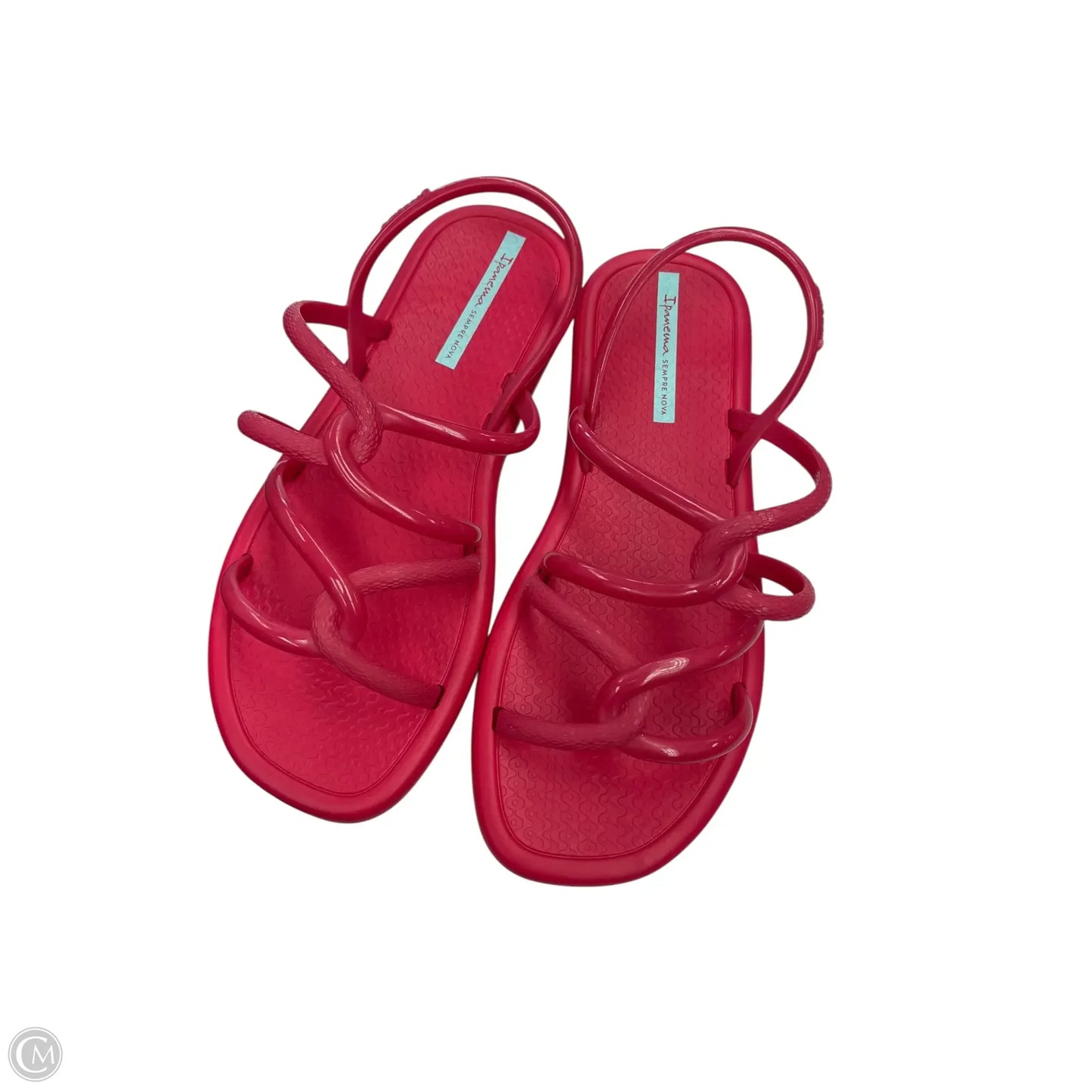 Sandals Flats By Clothes Mentor In Pink, Size: 9