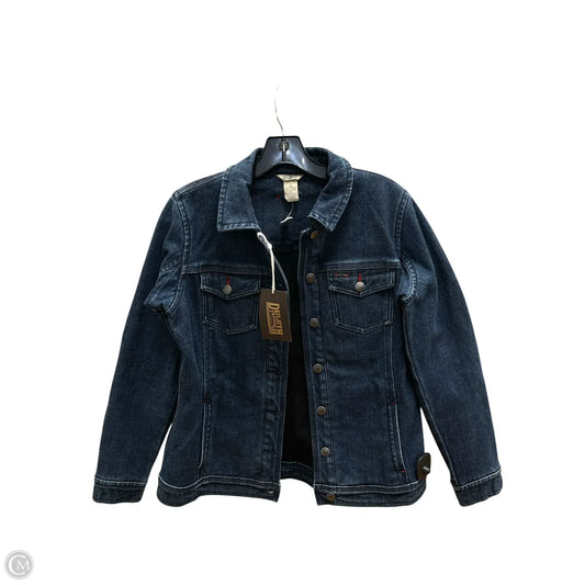 Jacket Denim By Duluth Trading In Blue Denim, Size: S