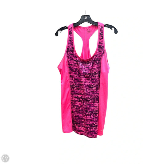 Athletic Tank Top By Champion In Pink, Size: Xl