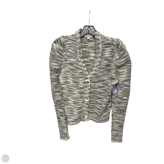 Cardigan By Bb Dakota In Blue & Grey, Size: S