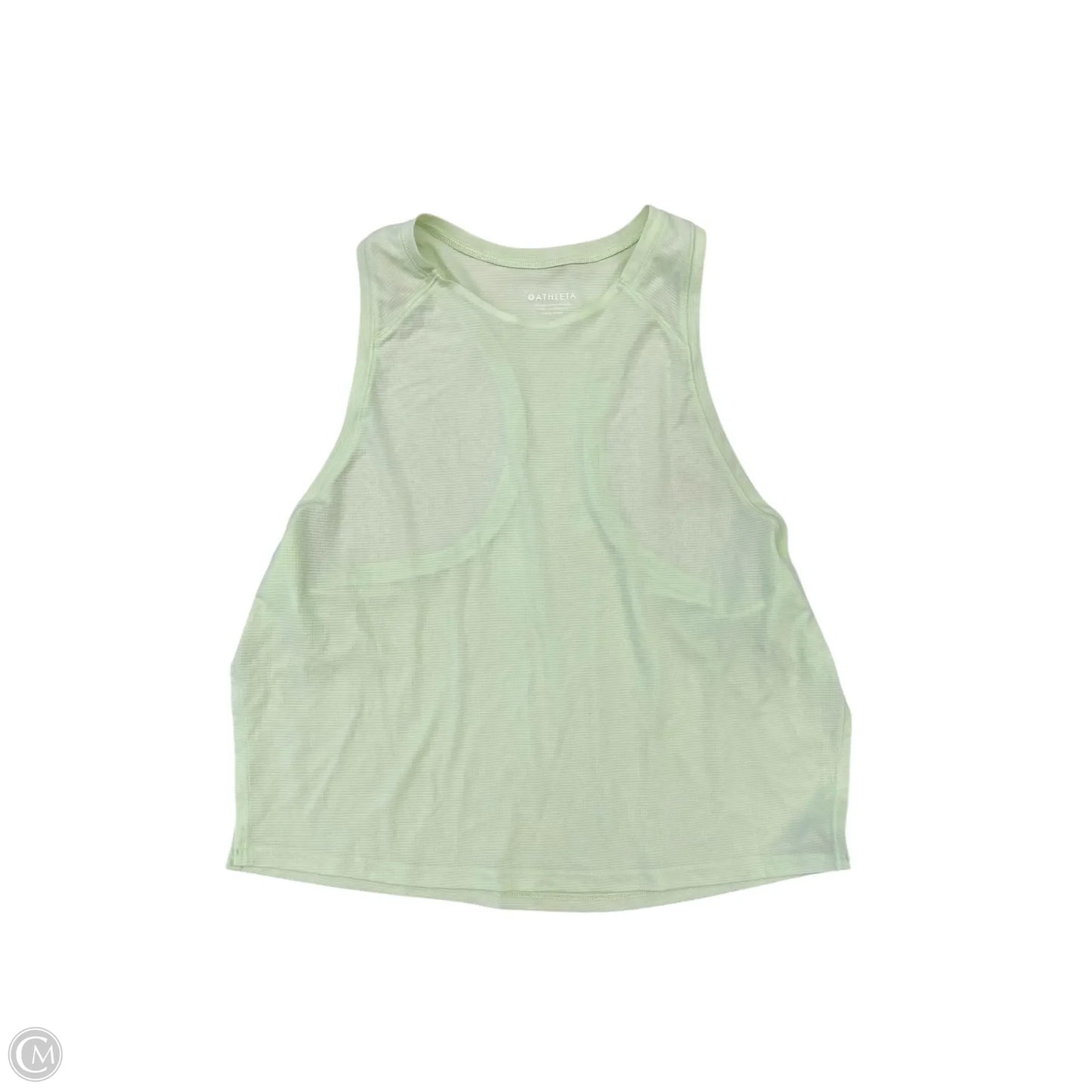 Athletic Tank Top By Athleta In Green, Size: M