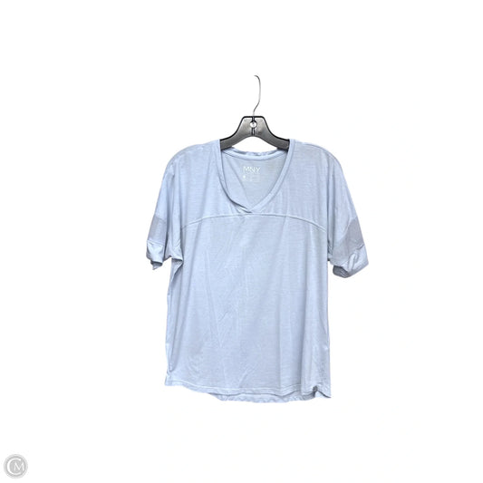 Top Short Sleeve By Marc New York In Blue, Size: L