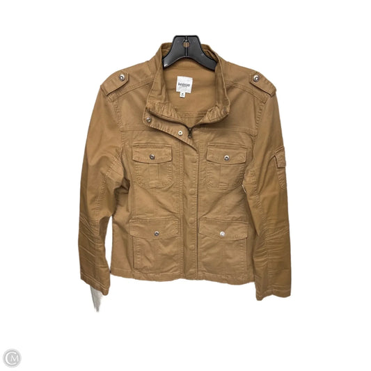 Jacket Moto By Kensie In Brown, Size: M