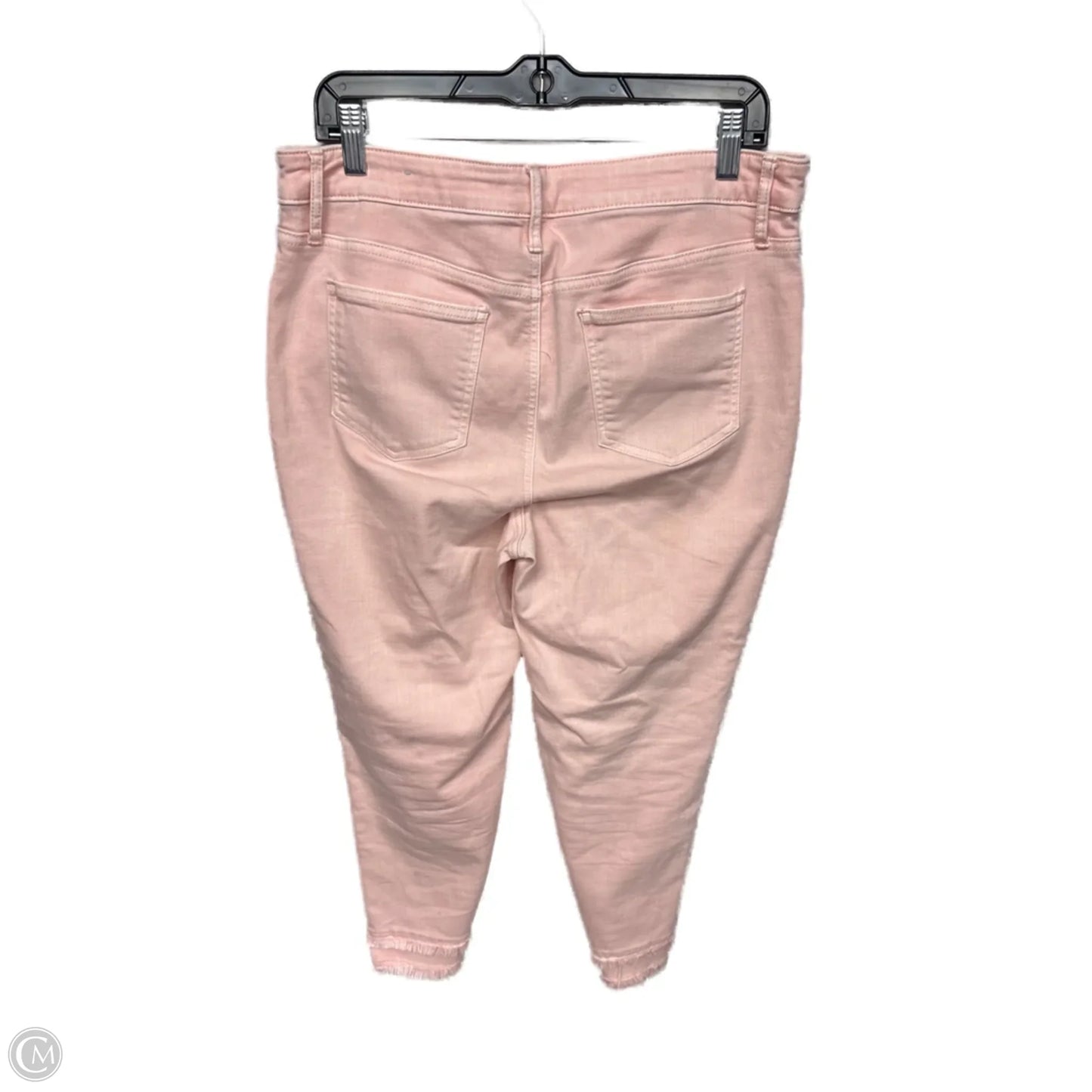 Jeans Cropped By Chicos In Pink, Size: 10