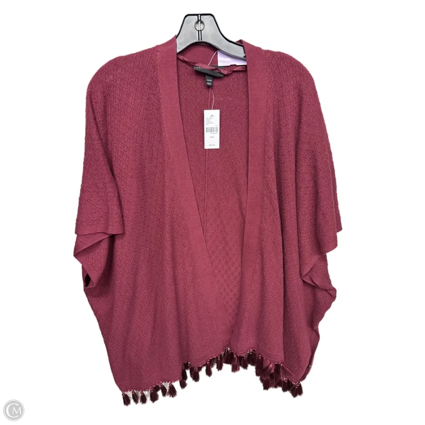 Shawl By Lane Bryant In Red, Size: Xl