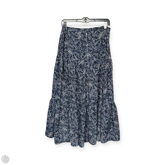 Skirt Maxi By Max Studio In Blue, Size: L