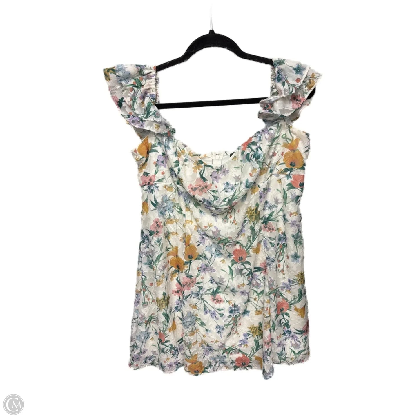 Dress Casual Short By Wild Fable In Floral Print, Size: Xl