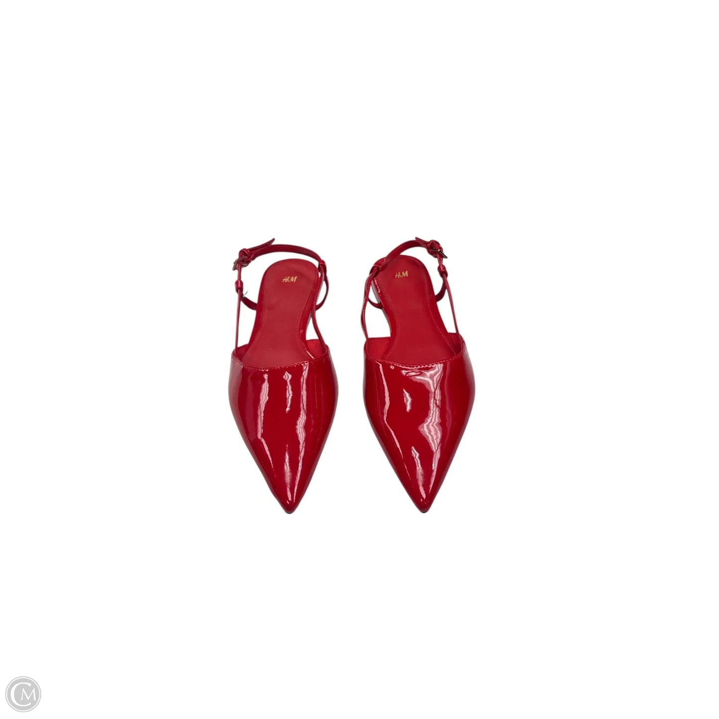 Shoes Flats By H&m In Red, Size: 9