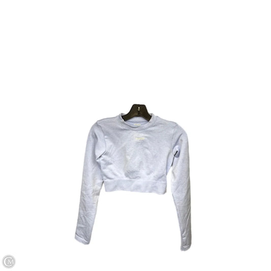 Athletic Top Long Sleeve Crewneck By Guess In Blue