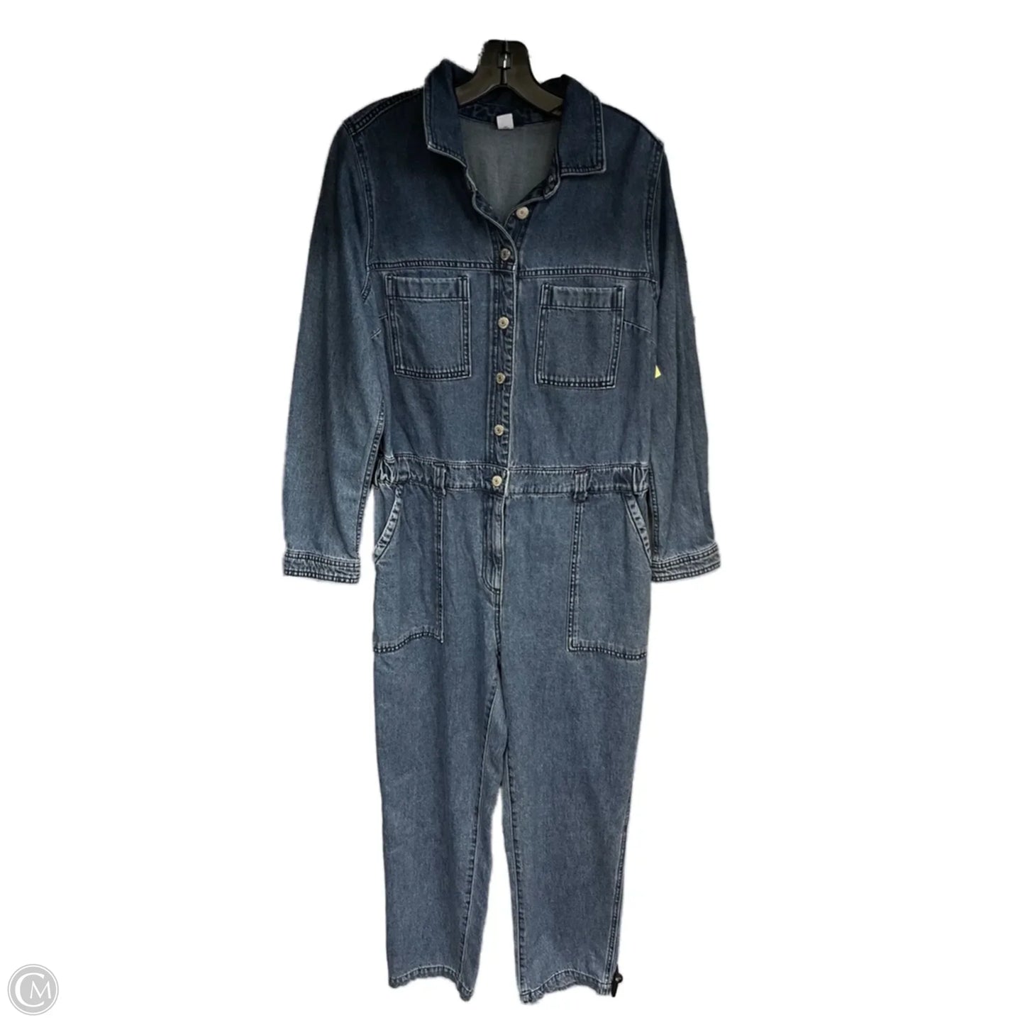 Jumpsuit By Old Navy In Blue Denim, Size: M