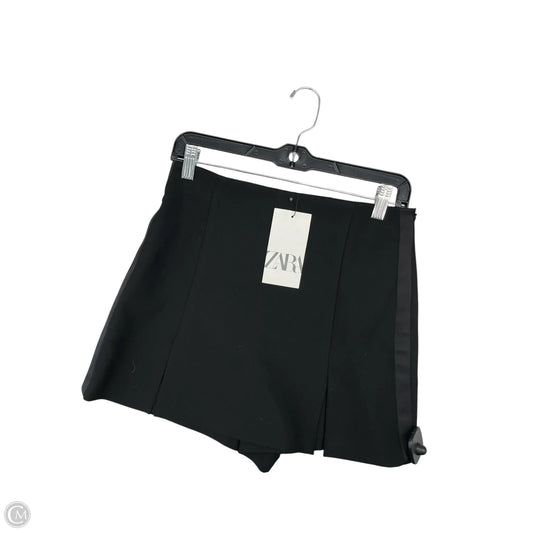 Skort By Zara In Black, Size: S