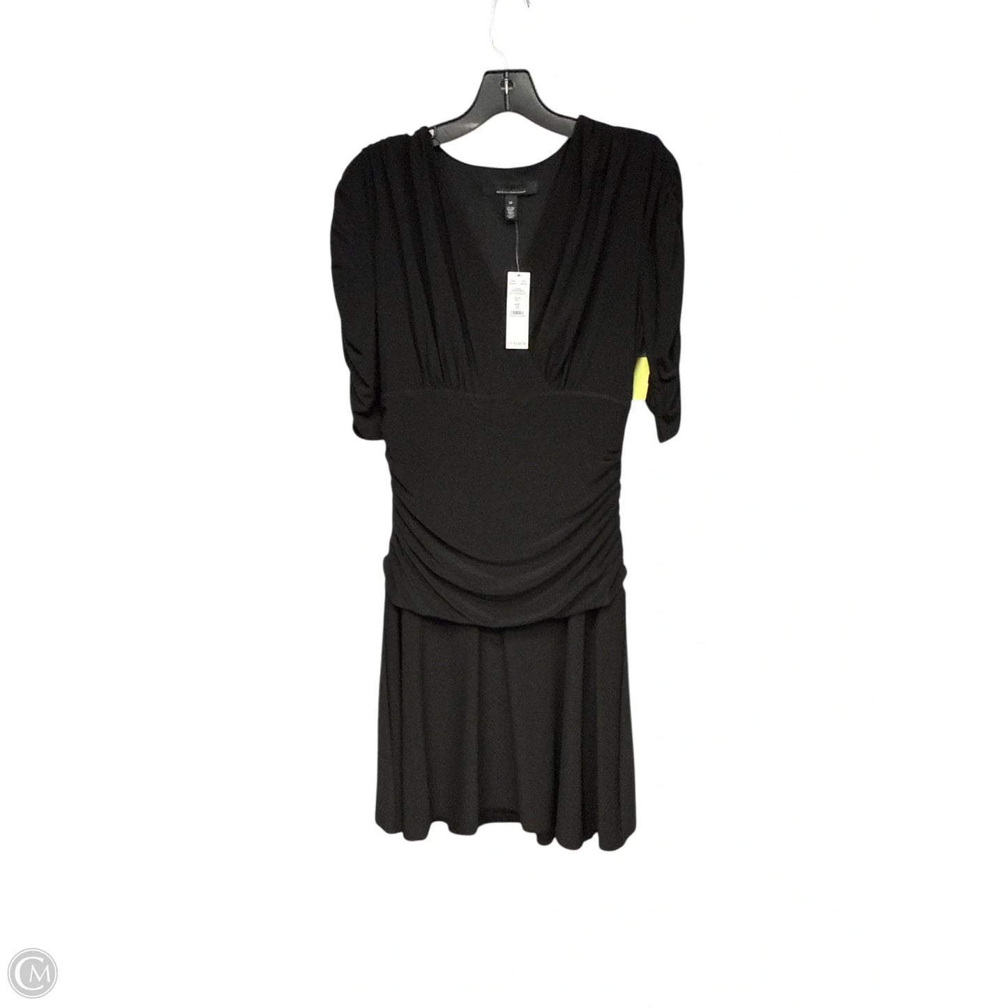 Dress Casual Midi By White House Black Market In Black, Size: 10