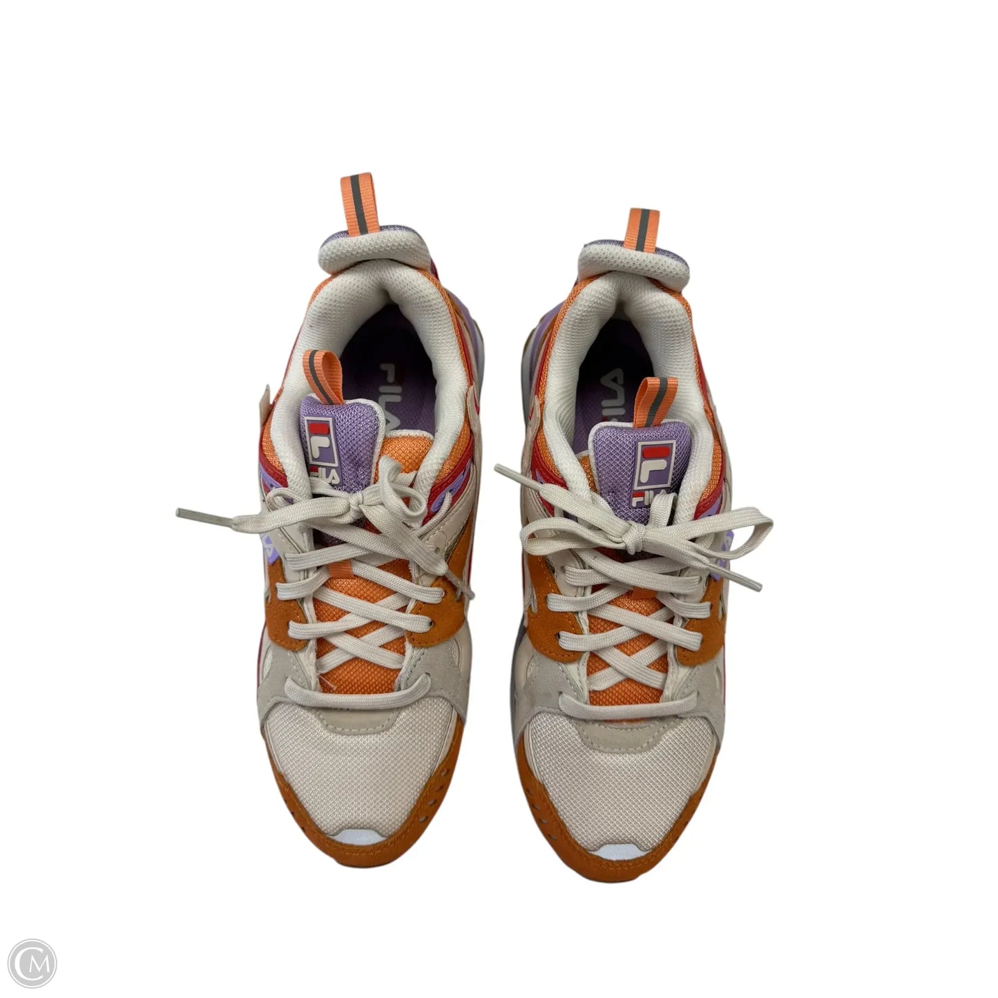 Shoes Sneakers By Fila In Pink & Purple, Size: 8.5