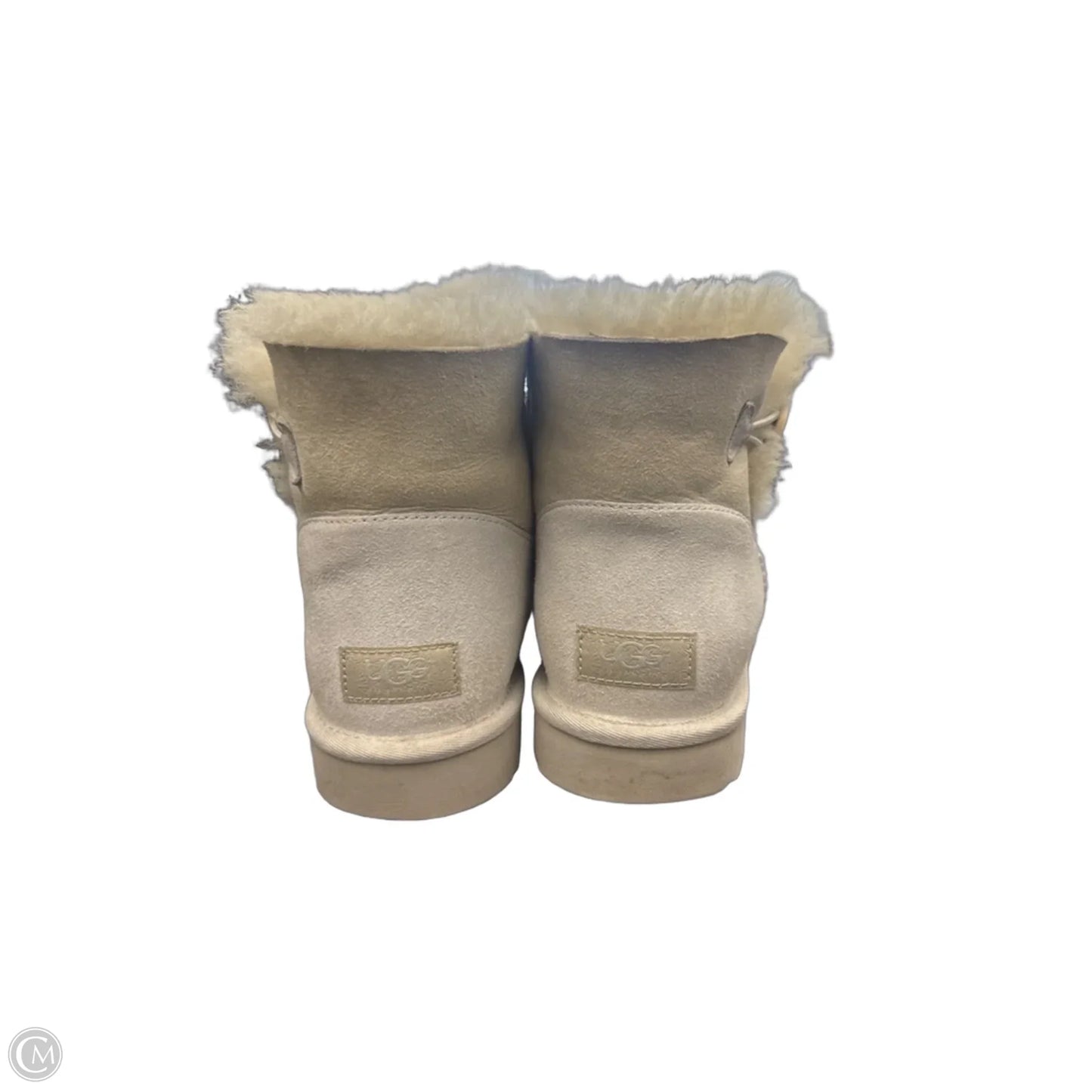 Boots Designer By Ugg In Cream, Size: 9