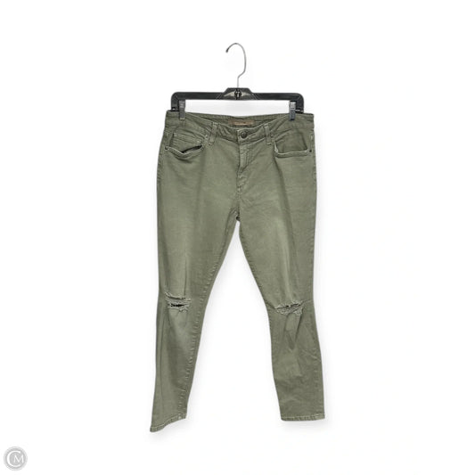Jeans Skinny By Joes Jeans In Green Denim, Size: 8