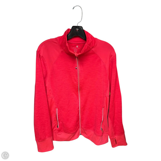 Athletic Jacket By Tangerine In Orange, Size: Xxl