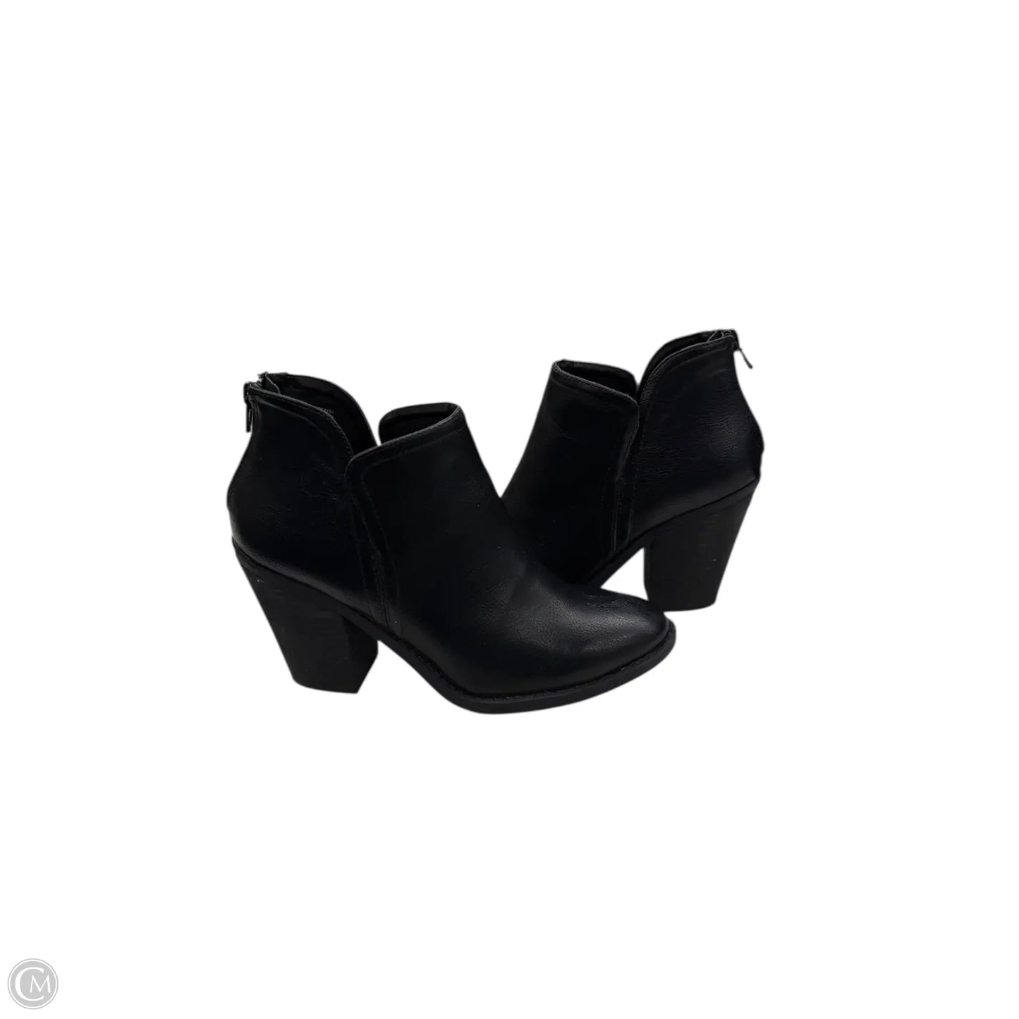 Boots Ankle Heels By Joie In Black, Size: 8.5
