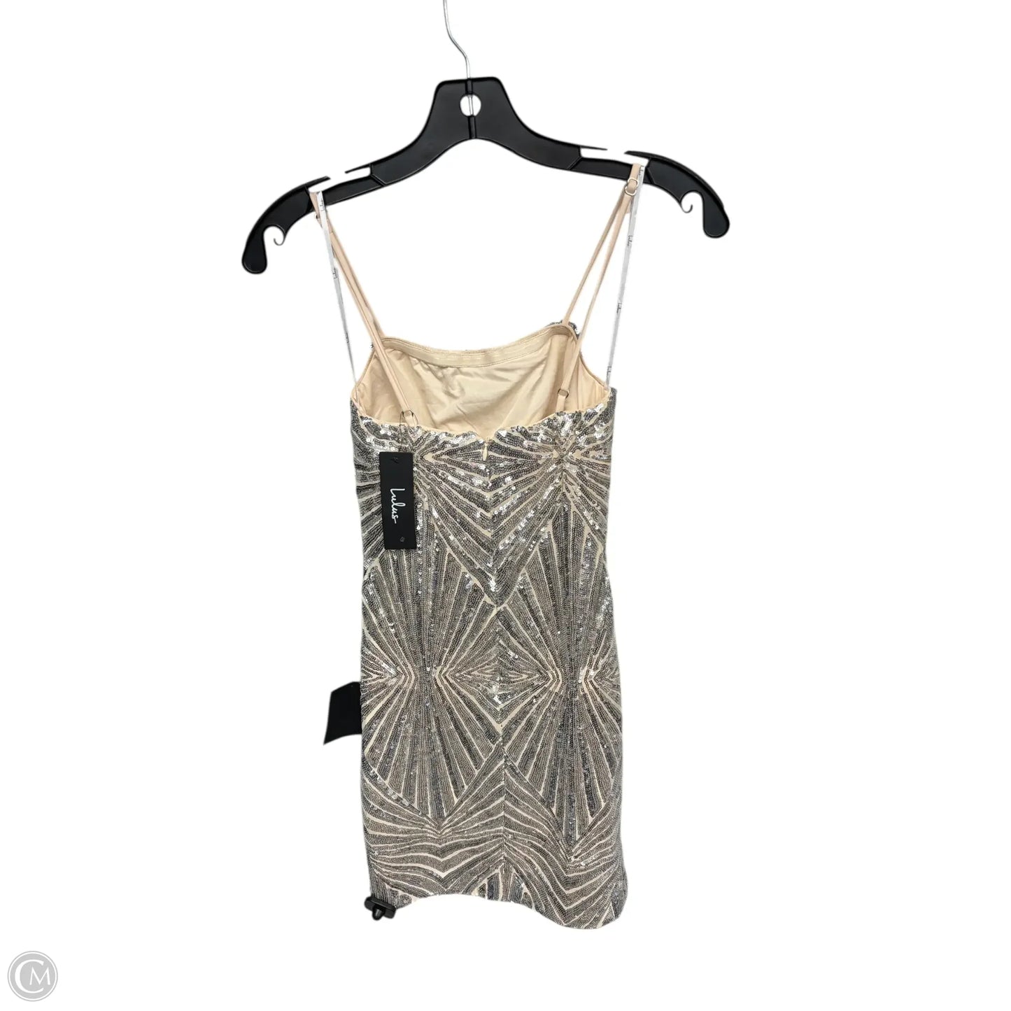 Dress Party Short By Lulus In Silver, Size: Xs