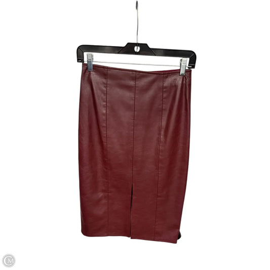 Skirt Midi By Do + Be In Red, Size: S