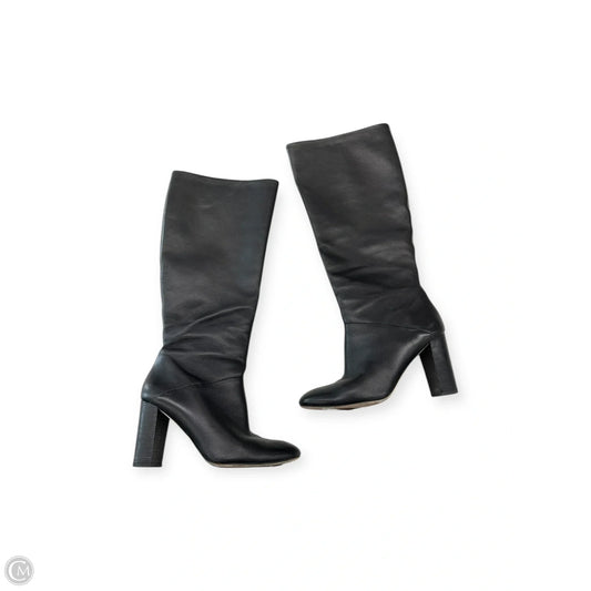 Boots Mid-calf Heels By Cole-haan In Black, Size: 8.5
