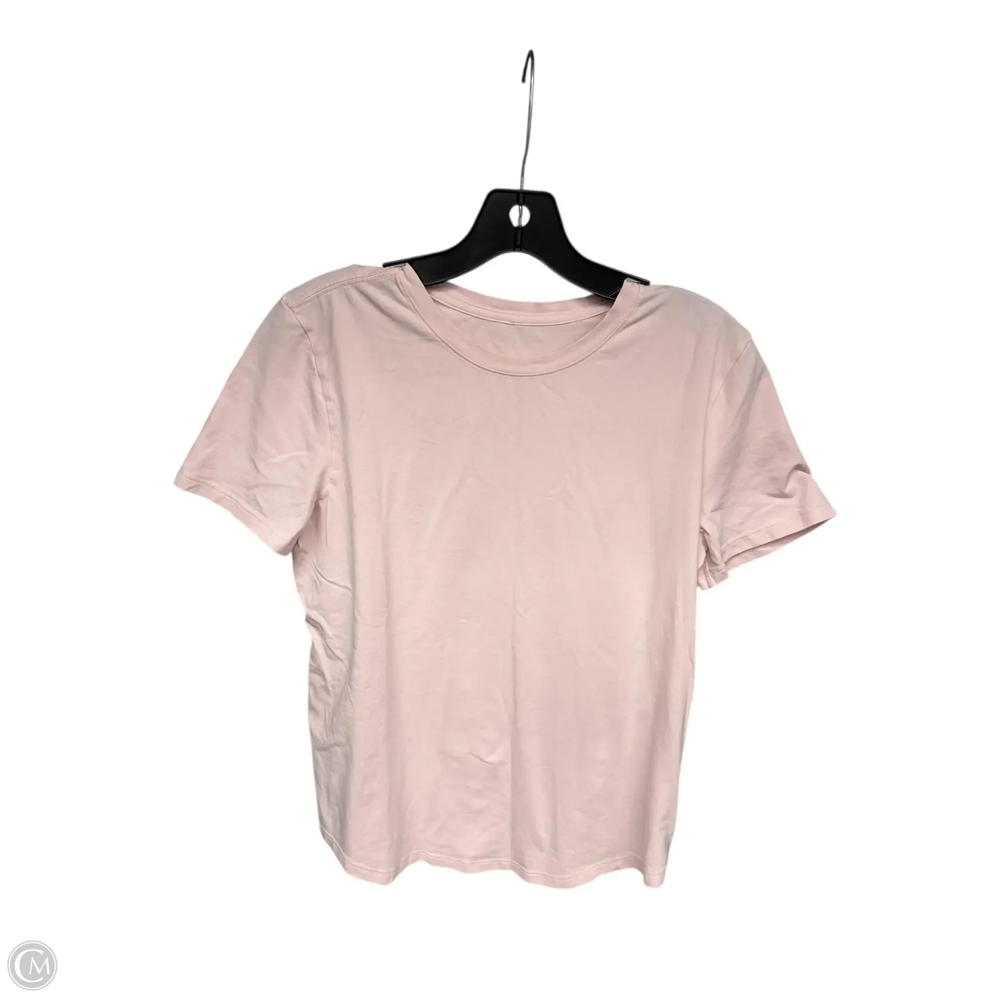 Athletic Top Short Sleeve By Lululemon In Pink