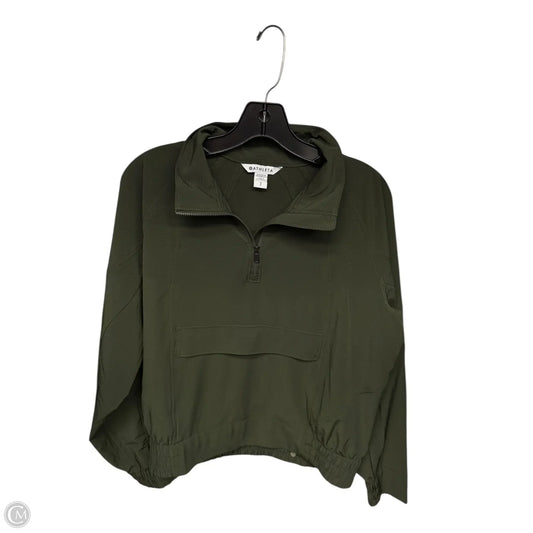 Athletic Jacket By Athleta In Green, Size: Sp