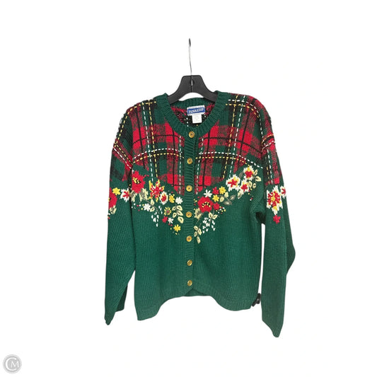 Cardigan By Pendleton In Green, Size: Xl