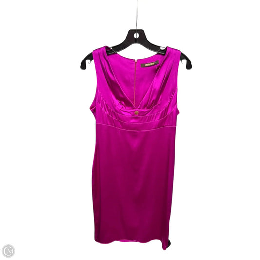 Dress Designer By Roberto Cavalli In Purple, Size: M
