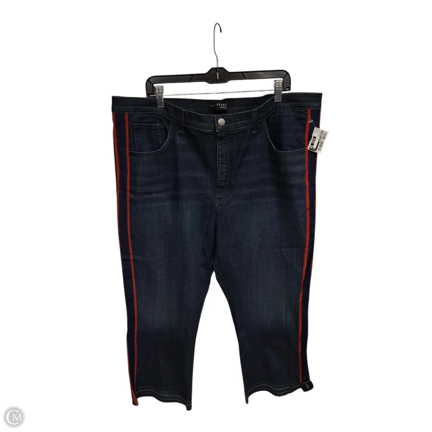 Jeans Boot Cut By Veronica Beard In Blue Denim, Size: 22