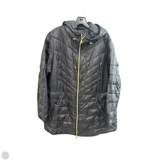Coat Puffer & Quilted By Lane Bryant In Black, Size: 4x