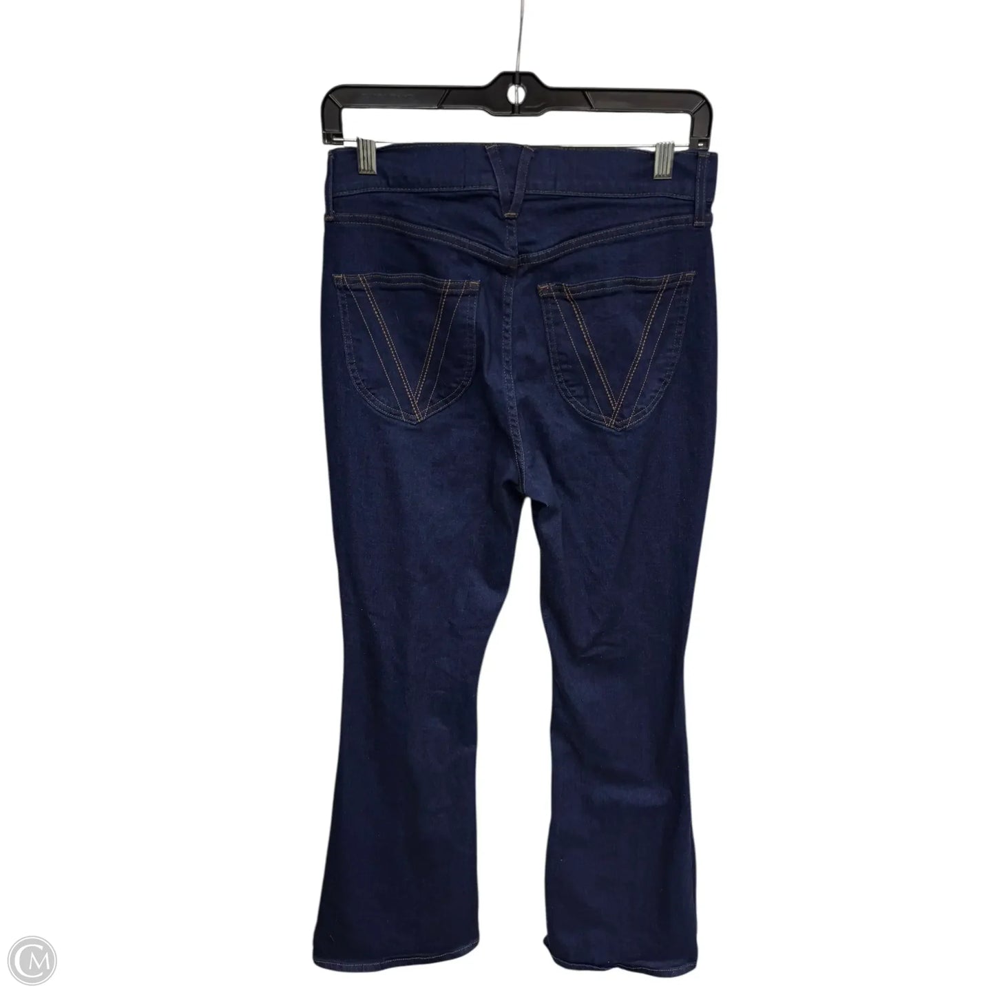 Jeans Flared By Veronica Beard In Blue Denim, Size: 8