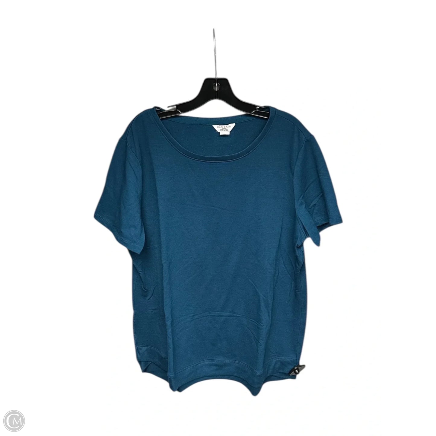 Top Short Sleeve By Danskin In Blue, Size: Xl
