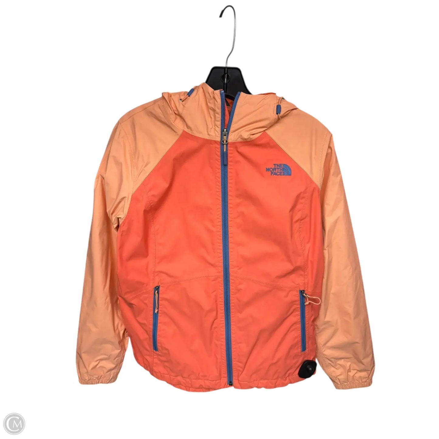 Jacket Windbreaker By The North Face In Orange, Size: M