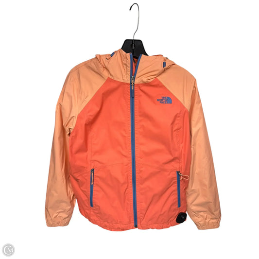 Jacket Windbreaker By The North Face In Orange, Size: M