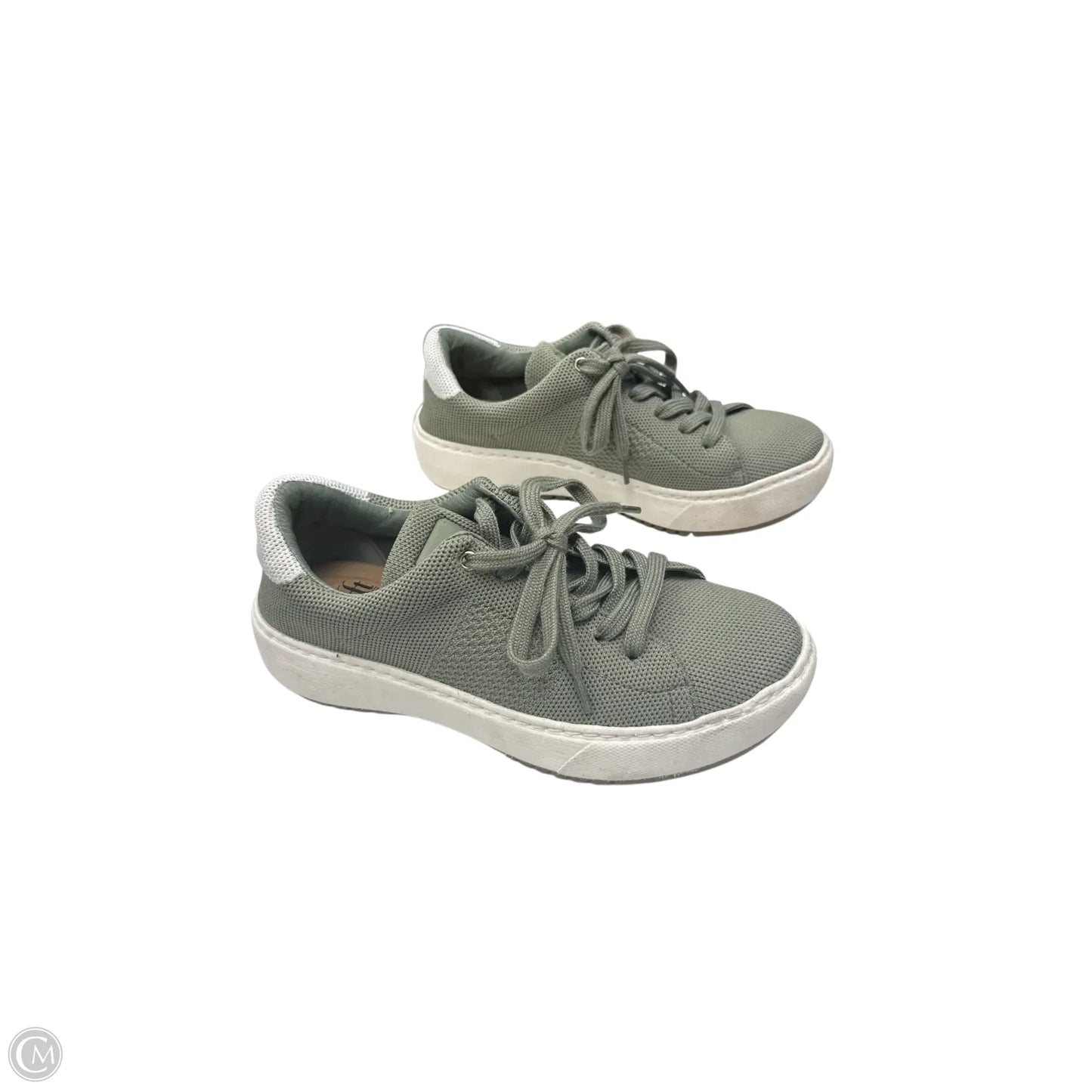 Shoes Sneakers By Sofft In Green, Size: 6