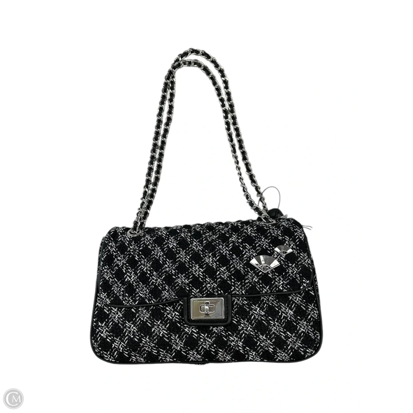 Handbag Designer By Karl Lagerfeld, Size: Large