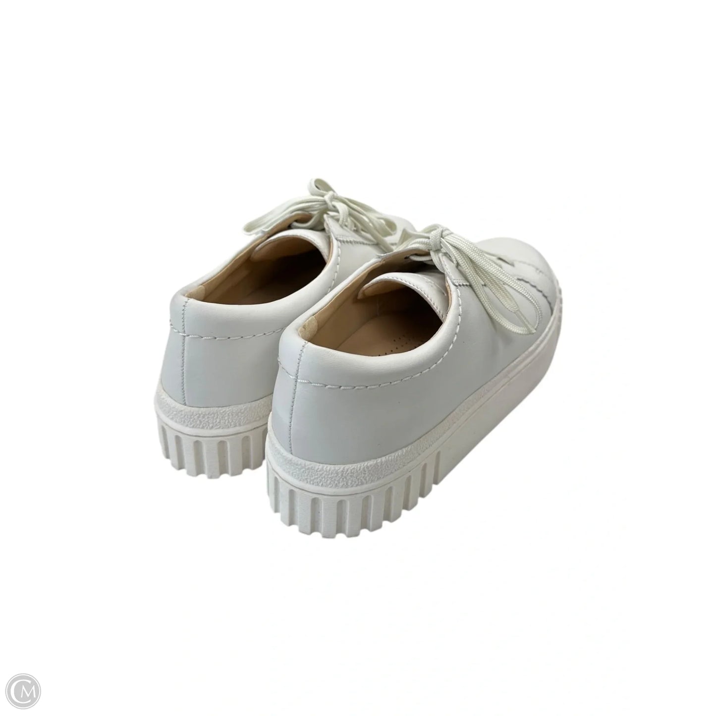 Shoes Sneakers By Clarks In White, Size: 10